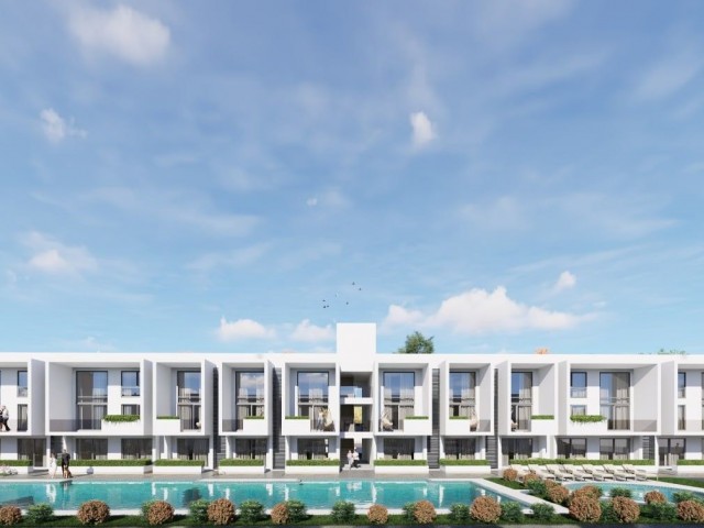 3+1 Semi-Detached Villa for Sale in Iskele Bahçalar
