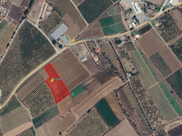 Lefke Gaziveren Land For Sale