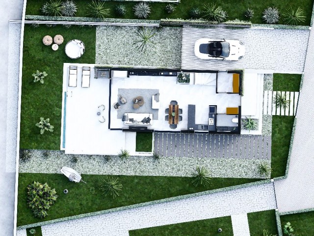 Villa For Sale in Boğaztepe - Monarga, Iskele