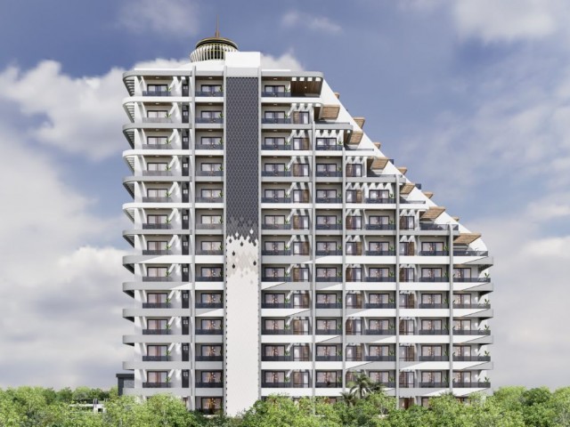 آپارتمان برای فروش از یک پروژه ساحلی در LEFKE CENGİZKÖY