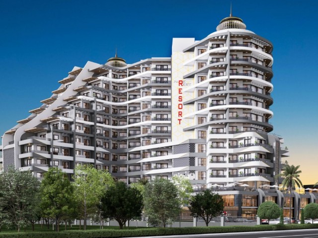 FLATS FOR SALE FROM A SEAFRONT PROJECT IN LEFKE CENGİZKÖY