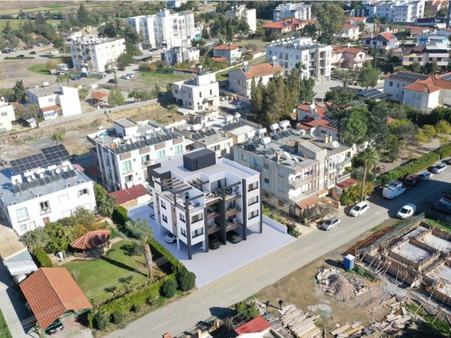 x2+1 Wohnungen in der Projektphase zum Verkauf in Gonyeli!!!!