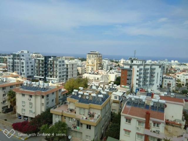 GİRNE MERKEZDE KİRALIK DENİZ MANZARALI FULL EŞYALI 2+1 PENTHOUSE