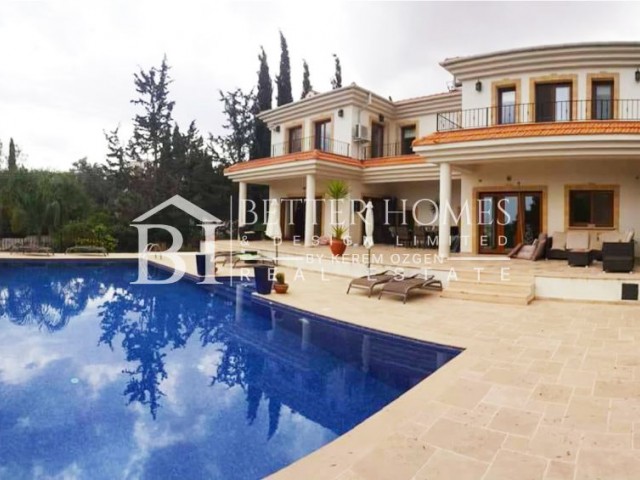 5+2 ULTRA LUXURY VILLA FOR SALE WITH TURKISH COB IN KYRENIA EDREMIT ** 