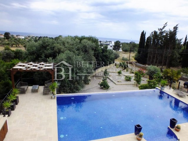 5+2 ULTRA LUXURY VILLA FOR SALE WITH TURKISH COB IN KYRENIA EDREMIT ** 