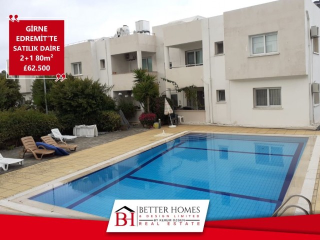 2 + 1 APARTMENTS FOR SALE IN KYRENIA EDREMIT ON A SITE WITH A SWIMMING POOL ** 