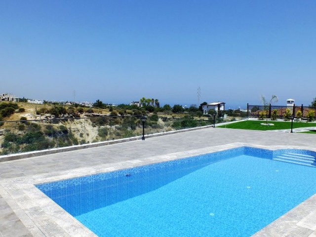 4+1 VILLA MIT HERRLICHEM MEER-UND BERGBLICK ZUM VERKAUF IN KYRENIA CHATALKÖY ** 