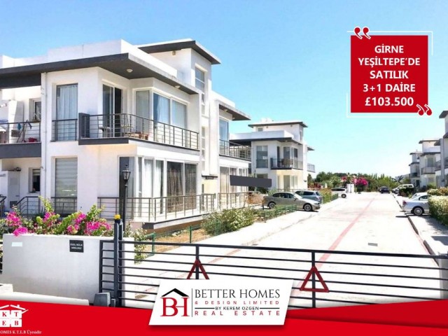 3 + 1 APARTMENTS FOR SALE IN KYRENIA YEŞILTEPE ON A SITE WITH A POOL ** 