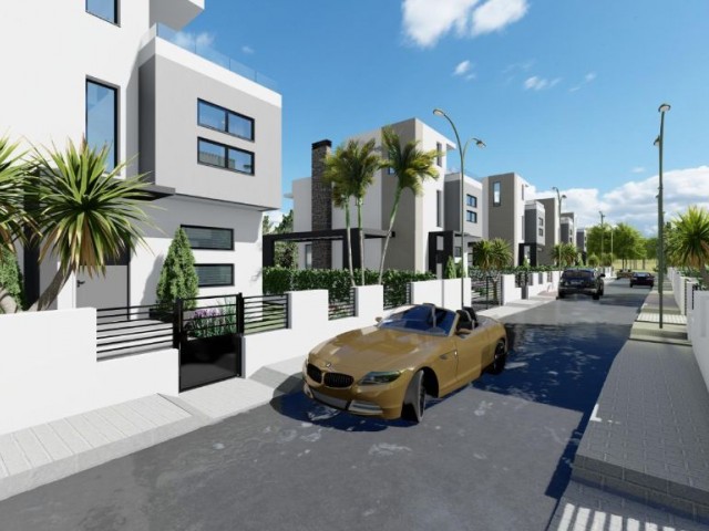 ZERO 3+1 VILLAS FOR SALE IN KYRENIA LAPTA ** 