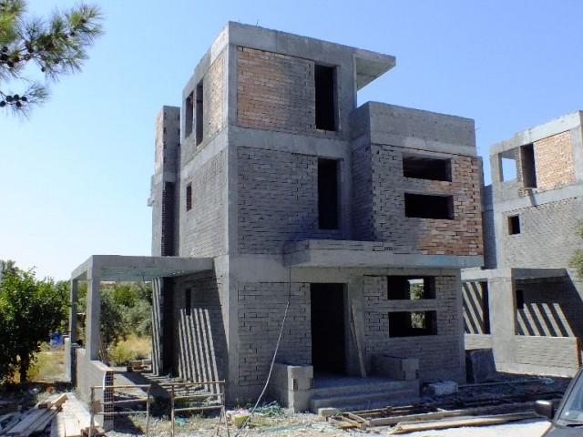 ZERO 3+1 VILLAS FOR SALE IN KYRENIA LAPTA ** 