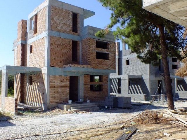 ZERO 3+1 VILLAS FOR SALE IN KYRENIA LAPTA ** 