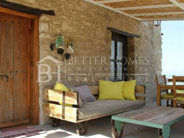 Historical villa with turkish cob for sale in Kyrenia ozankoy ** 