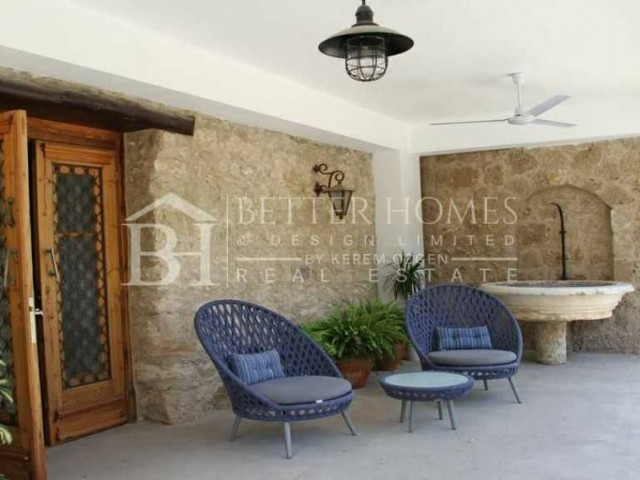 Historical villa with turkish cob for sale in Kyrenia ozankoy ** 