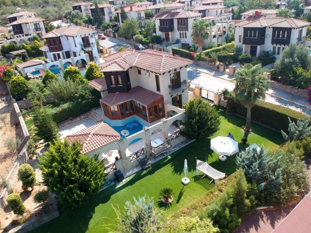 Villa with spacious and perfectly landscaped garden for sale in Bellapais, Girne ** 