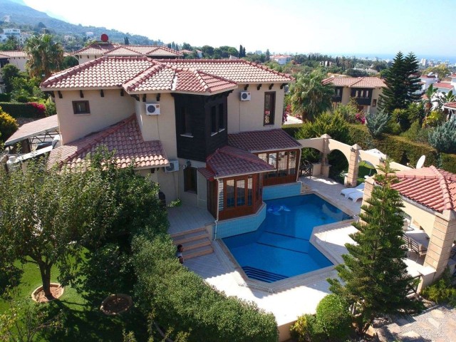 Villa with spacious and perfectly landscaped garden for sale in Bellapais, Girne ** 