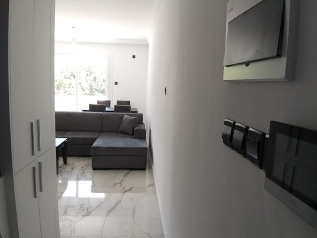 1+1 Fully furnished apartments for rent in Karaoglanoglu district ** 