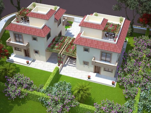 THREE BEDROOM VILLAS - İSKELE LONG BEACH