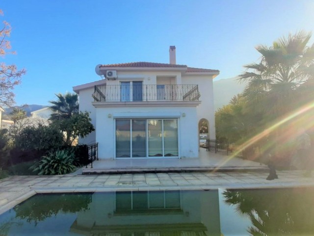 3+1 VILLA WITH POOL FOR RENT - FULLY FURNISHED