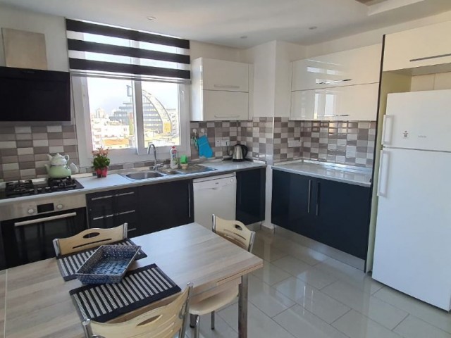 2+1 Fully Furnished Flat for Rent in the Center of Kyrenia Available as of September 1