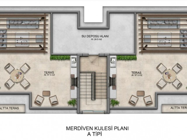 TWO BEDROOM GARDEN AND TERRACED APARTMENTS