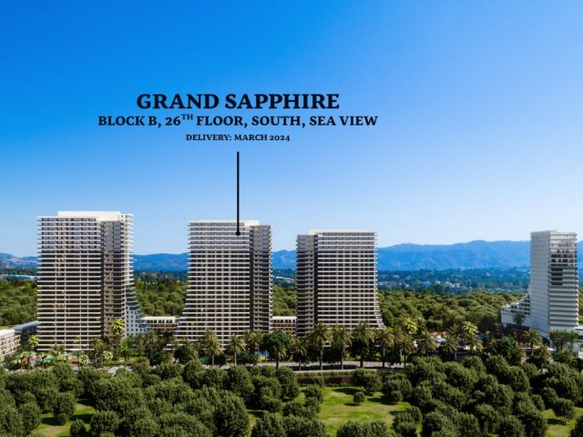 ONE BEDROOM APARTMENT, GRAND SAPPHIRE 26th FLOOR