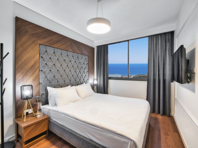 آپارتمان یک خوابه نیمه مبله در GRAND SAPHIRE BLOCK B، طبقه 8 و طبقه 5، با دید دریا