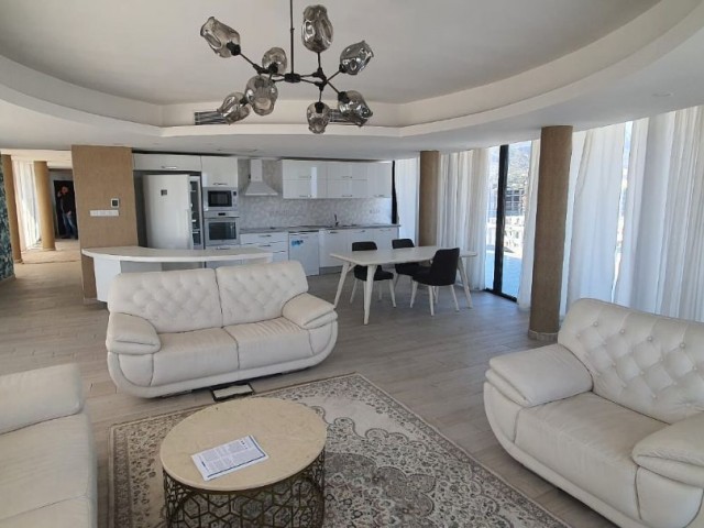 3+1 Luxury Furnished Penthouse for Rent in Kyrenia Center Min. 6 months Advance payment