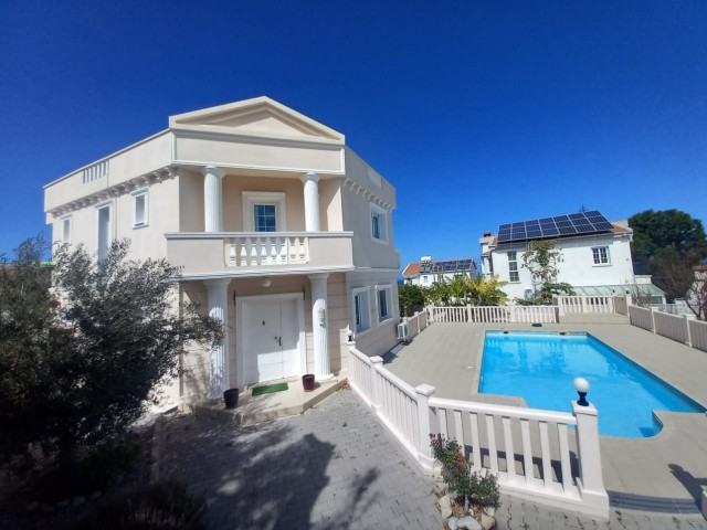 VILLA WITH POOL FOR SALE IN ÇATALKÖY - 0533 820 2055