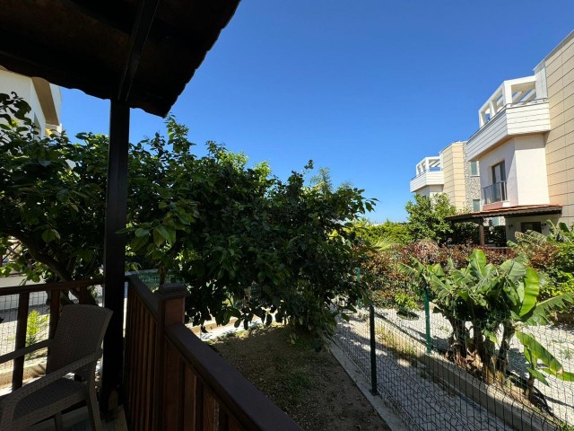 Alsancak, 3+1 furnished villa for rent, private garden, shared pool