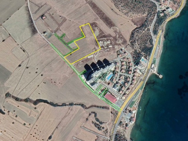 Turkish Koçan, 15 Donum 1 Evlek (20631 m²) Land For New Development, 35% Build Permıt