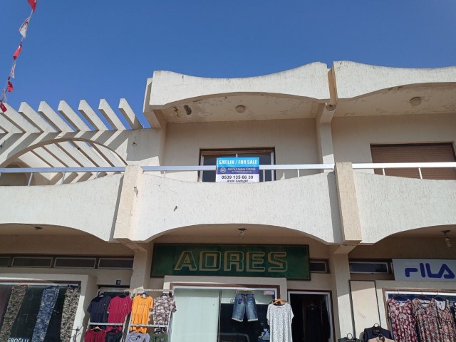 RENOVATION PROJECT, BUILDING FOR SALE, FOUR SHOPS, PENTHOUSE, ROOFTOP TERRACE, MEHMETCIK, NORTH CYPRUS (TURKISH TITLE)