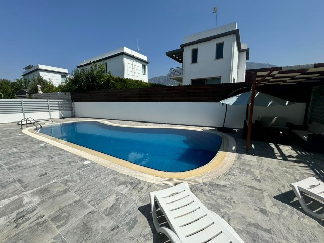 4+1 Villa For Rent in Kyrenia Alsancak / Fully Furnished 4+1 Villa For Rent in Alsancak