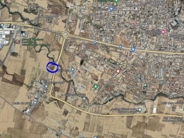 2.5 decares of Roadside Land in Nicosia Yenikent