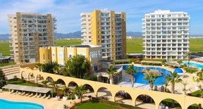 1+1 квартира CAESAR RESORT Iskele Long Beach