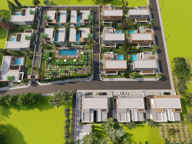 A limited number of private pool villas project in the New Boğaziçi district. ** 