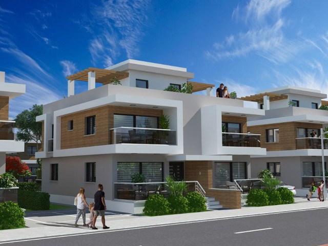 Royal Sun Elite Residence Sitesinde Satılık 2+1 İkiz Villa