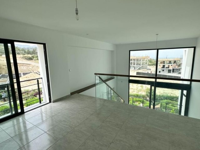 1+1 Loft Flat for Sale in a Complex with Pool in Esentepe Region