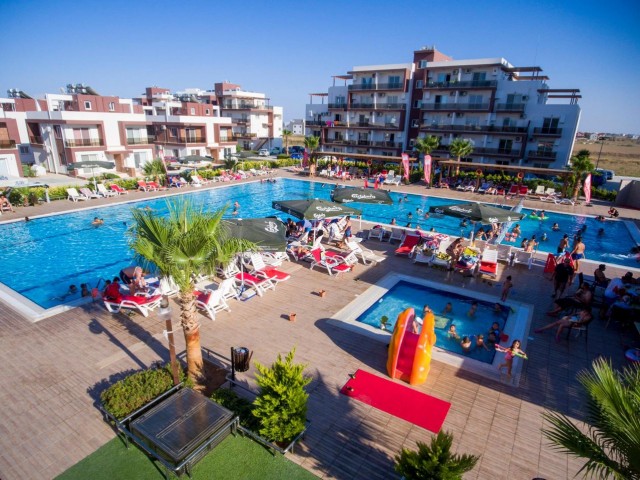 POOL facing - studio flat on the ground floor