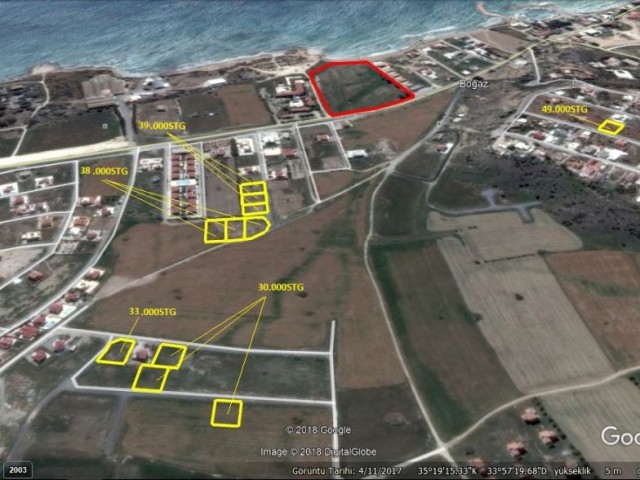 Residential Zoned Plot For Sale in Boğaz, Iskele