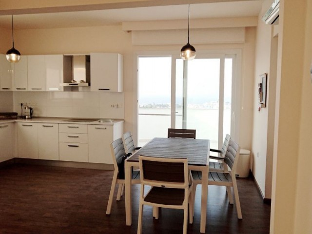 A Luxurious Penthouse with Stunning Kyrenia City, Mountain and Sea Views!