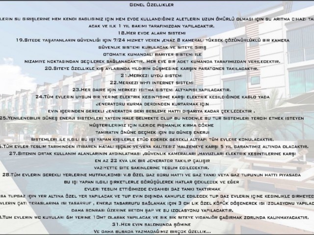 Girne Zeytinlik Bölgesinde Girne Amerikan Üniversitesi’ne 5 dk sürüş mesafesinde DAİRE fiyatına Tripleks Villalar 125,000 STG!