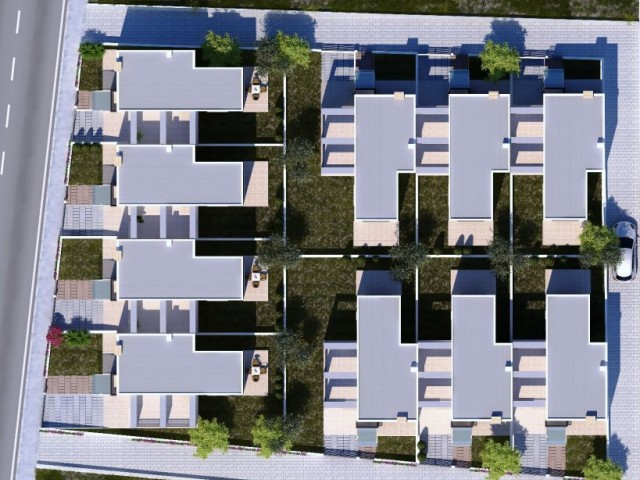 2+1 Twin Villas for Sale in Ozankoy 105,000Stg. starting from prices! ** 