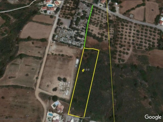 Residential Zoned Plot For Sale in Lapta, Kyrenia