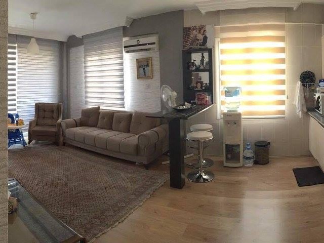 A Large 1+1 Turkish Title Deed Apartment Furnished with QUALITY Goods on a Prestigious Site with a Shared Pool is FOR SALE ** 