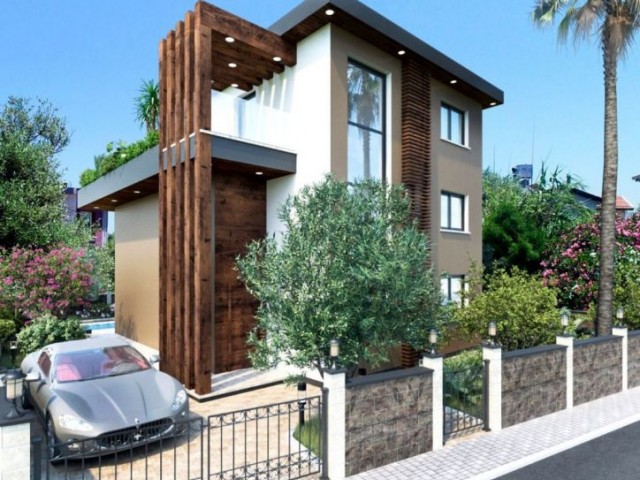 5+1 Triplex Villas in Kyrenia Ozankoy 199,000Stg.Starting from Prices! ** 