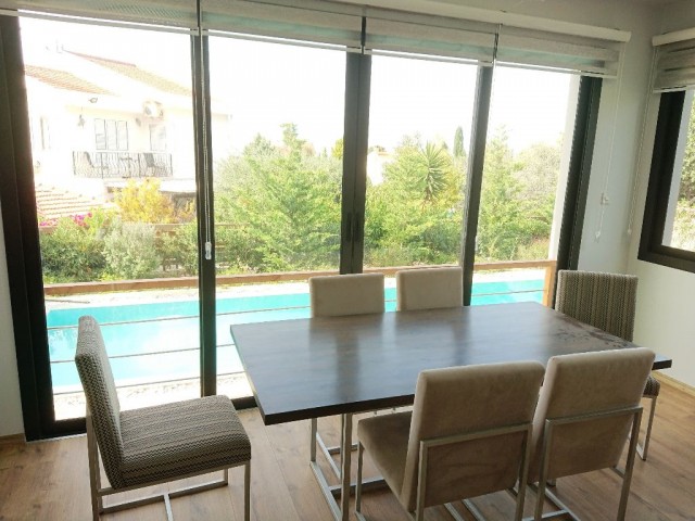 Modern Villa FOR SALE in Çatalköy with 4 + 1 Private Pool in Nature! ** 