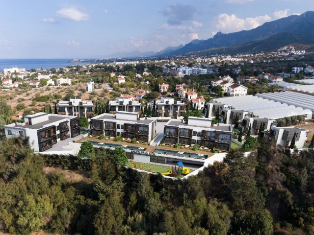 Luxury Apartment - Twin Villas and Detached Villas in the High-Altitude Area of Alsancak Yeşiltepe with Flexible Payment Plans! ** 