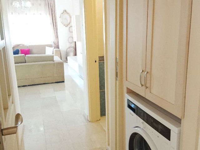 Girne Öğretmen Evi Bölgesinde Nezih Bakımlı Apartmanda  3+1 Full Eşyalı SATILIK ve KİRALIK Daire 