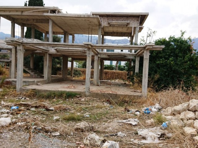 Unfinished building For Sale in Çatalköy, Kyrenia