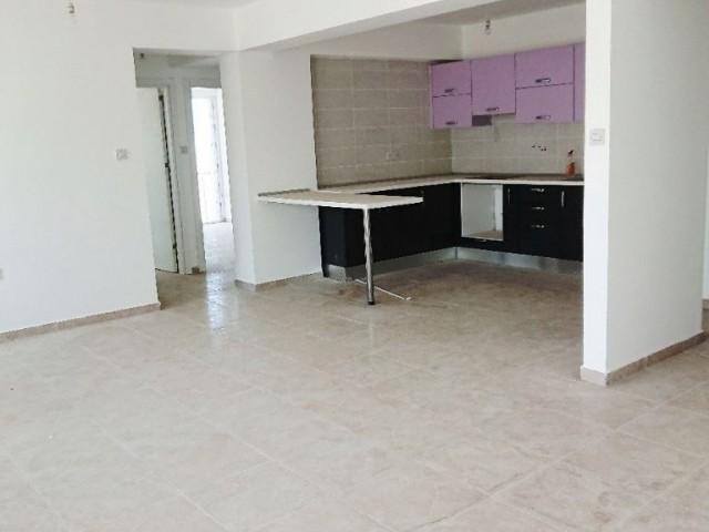 A Spacious 3 + 1 Apartment for Rent with a view of the Mountains and the Sea in a New Elevator Building in the Center of Kyrenia! **  ** 